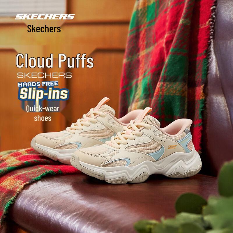 Skechers Women s Cloud Puff Daddy Sneakers 36