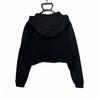 Prada Nylon Jacket Black Women's Size S Model 134643