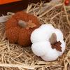 Halloween Party Decorations Nordic Pumpkin Figurine Sculptures Ornament for Indoor Outdoor Yard Lawns Holiday Decors