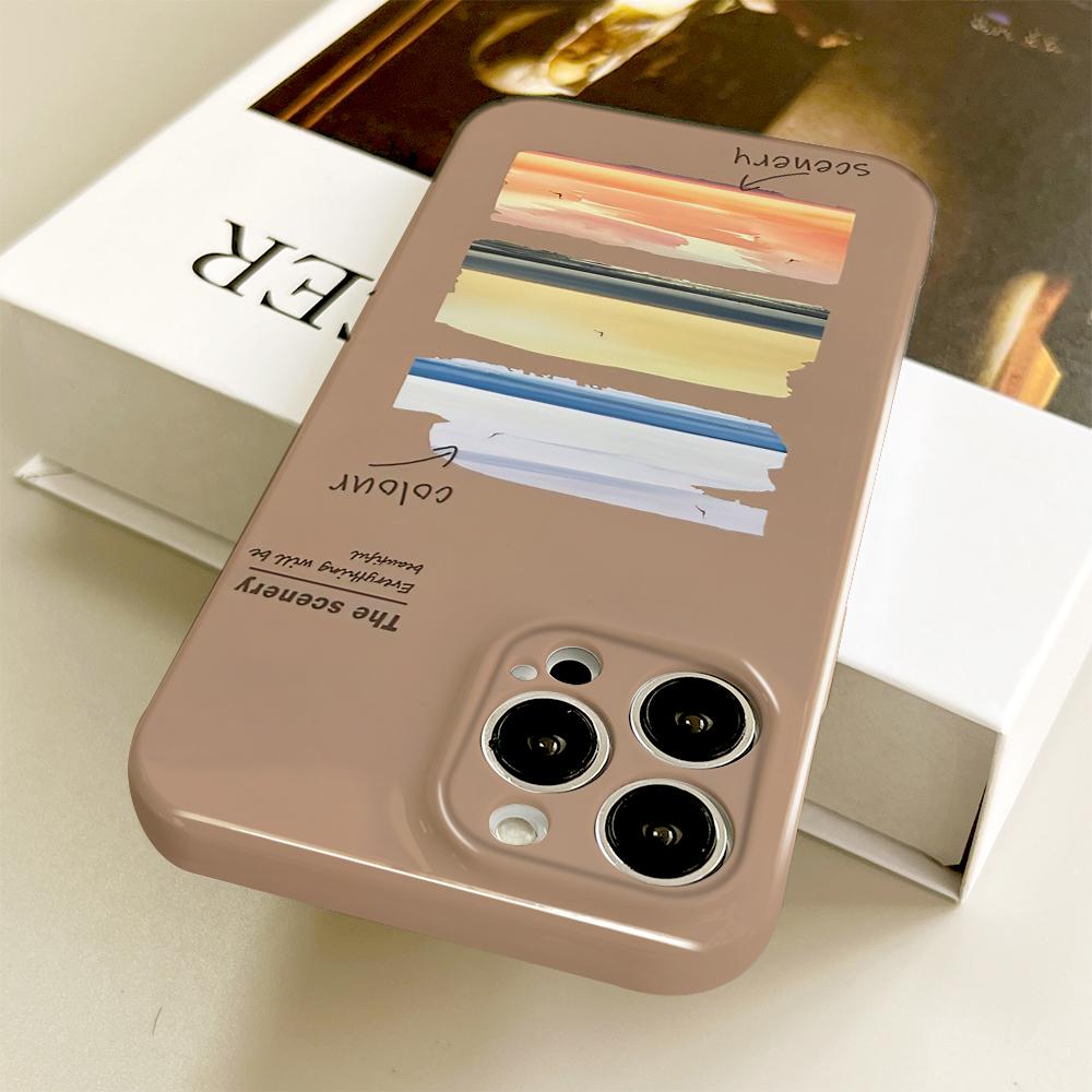 All-inclusive Film Phone Case Cartoon Fashion Design Hard Shell Full Cover Camera Protection Case for iPhone Samsung Xiaomi Poco Redmi Huawei Honor