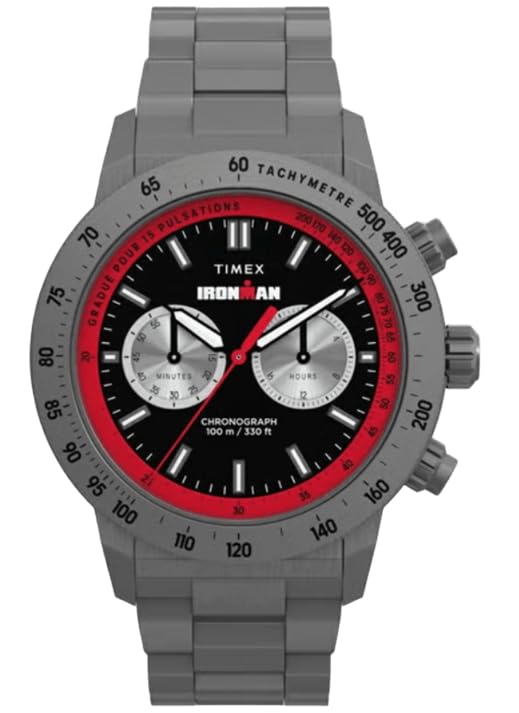

TIMEX Ironman Quartz Watch 100M Water Resistant Mineral Glass Black Dial TW2Y02000 Unisex