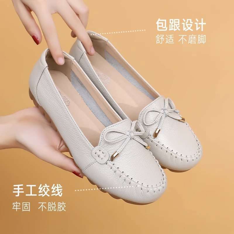 

Outer wear mother leap month sandals women s soft-soled breathable single shoes non-slip beef tendon sole not tired feet hollow women s shoes hole s 40