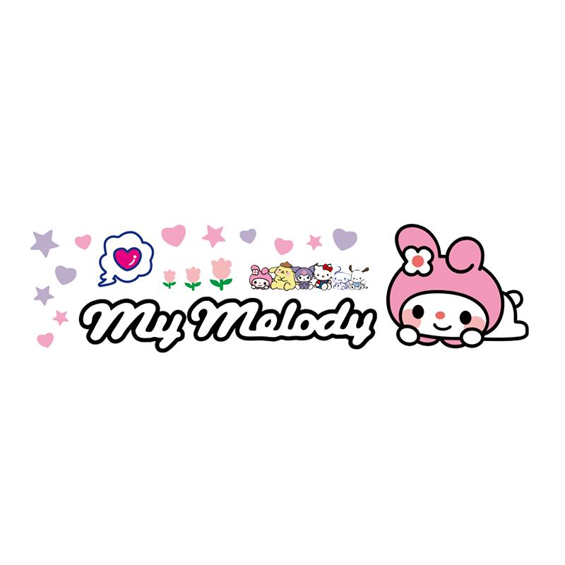 SKCW6 Sanrio Car Body Decoration Stickers Kawaii Cartoon Decal For Hyundai Volkswagen Toyota BMW Honda Jaguar Cadillac Alfa Romeo KIA