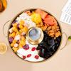 Fast Heating Stainless Steel Hot Pot Thickened Dessert Holder Double Ears Hot Pot  Food Serving
