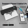 Portable A4 Thermal Printer with Inkless Smart Printing and Paper Tray for Home and Office