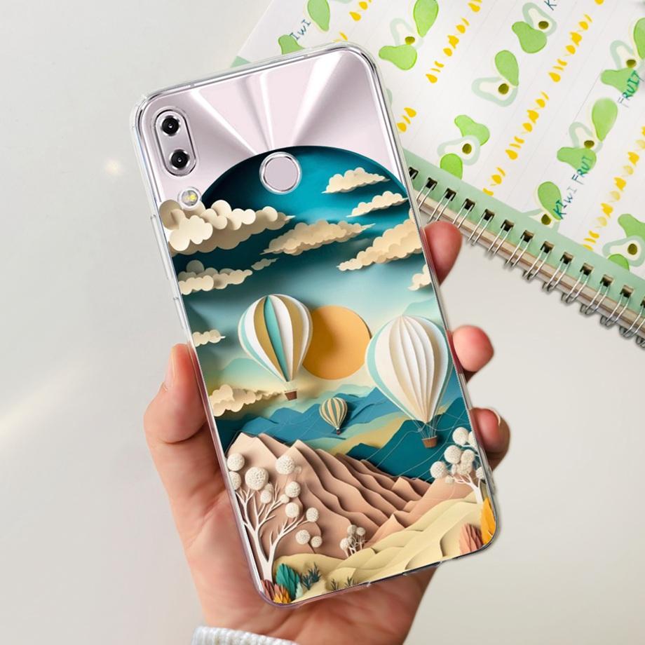 For Asus Zenfone 5 ZE620KL ZF620KL Cover Case Fundas Soft Silicone TPU Clear Phone Cases Protective Coque Astronaut Butterfly