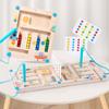 Mehrfarbiges Murmel-Strategiespiel für Kinder – Schachpuzzle & Logiktrainingsspielzeug