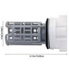 Universal Washing Machine Drainage Filter Coin Catcher ABS Texture Suitable for Various Models Prevents Blockage