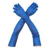 Solid Color Glittering Gloves Long Masquerades Party Mittens Fashion Sequined Gloves  Lady