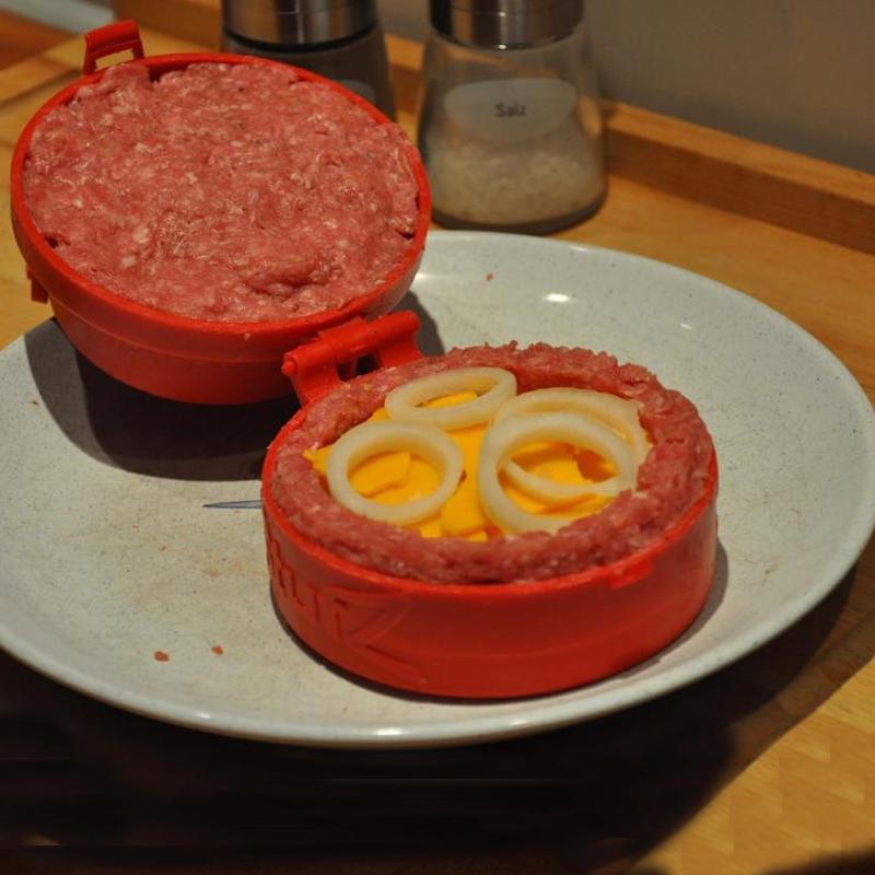 Stuffed Burger Press Meat Beef Grill BBQ Maker Mould Patty Maker Mold Hamburger Press Cooking Tool