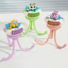 Stroller Fan Built-in Large Battery USB Fast Charging 5 Wind Speeds Cartoon Animal Swim Ring Design Portable Cooling Fan
