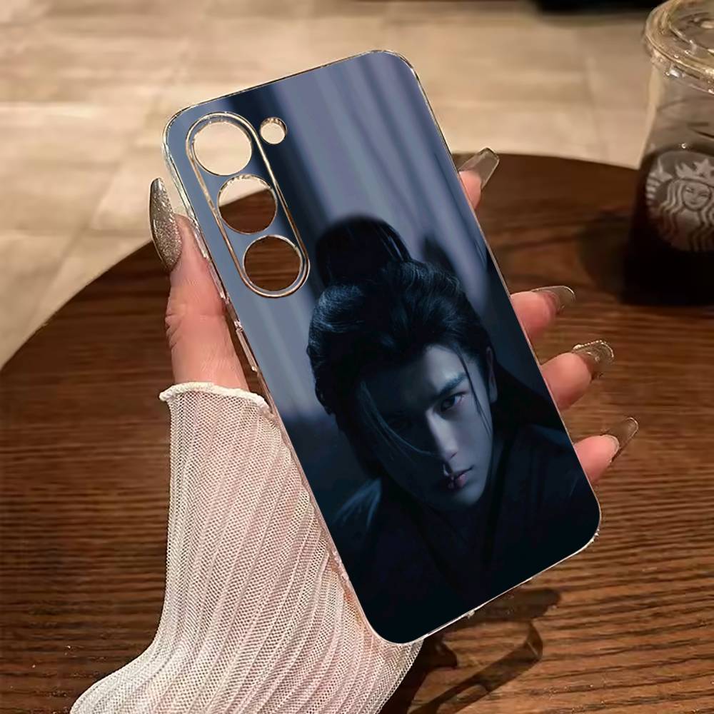 Zhang Linghe & Tian Xiwei Clear Soft Silicone Phone Case for Samsung Galaxy A71, A70, A52, A51, A40, A30