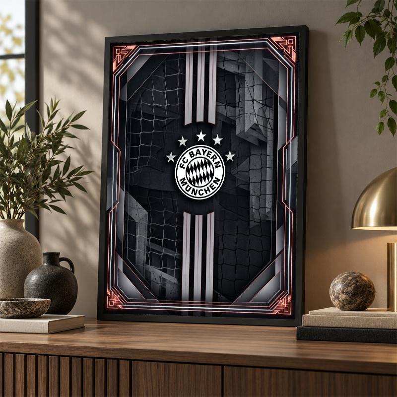 Bayern Munich Diamond Painting Kit 5D Full Drill DIY Diamond Mosaic Wall Art Home Decor