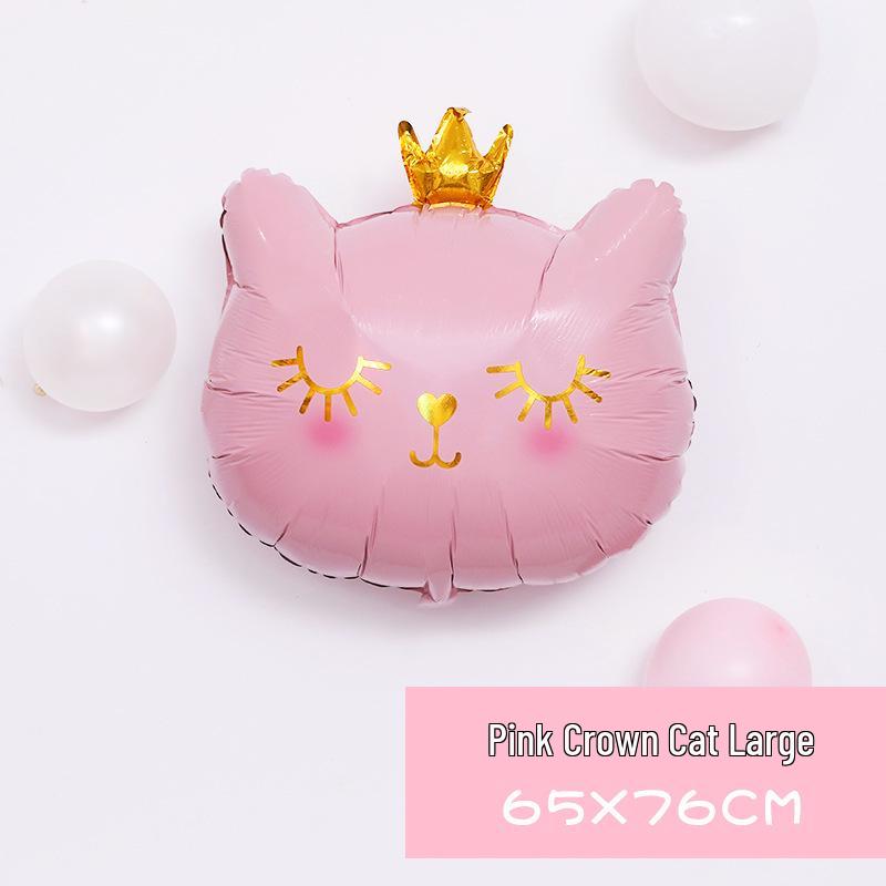 Baby's First Birthday Foil Cake Balloons & Photo Props Set