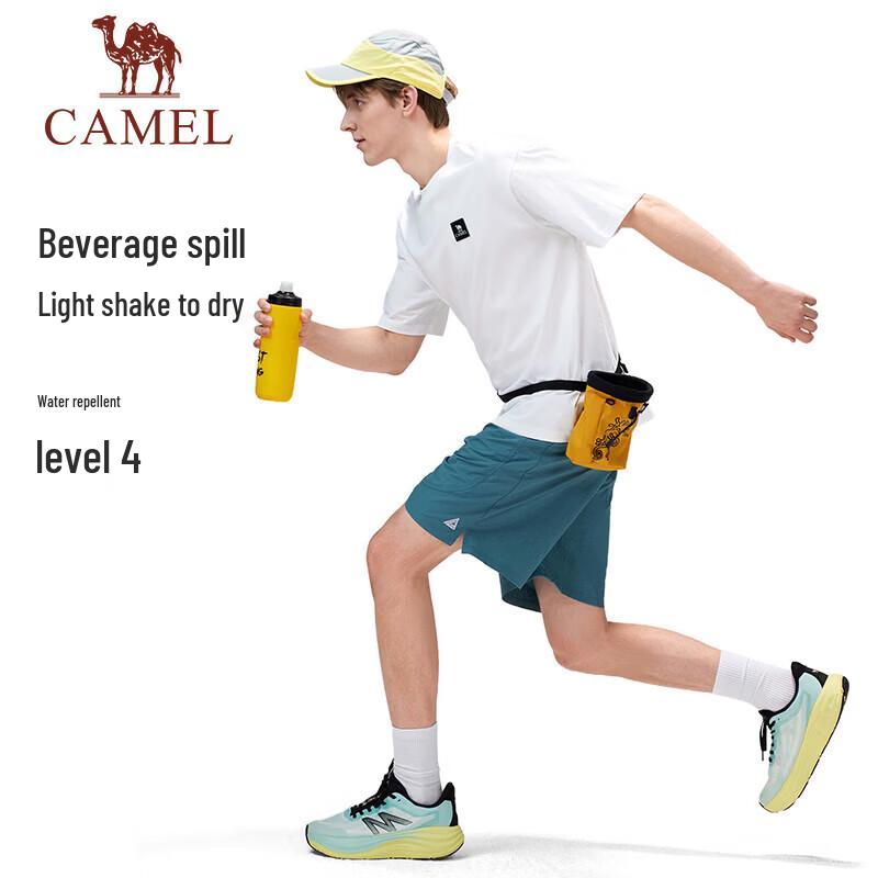 CAMEL Unisex Casual Short Sleeve T-Shirt A36BAXN091
