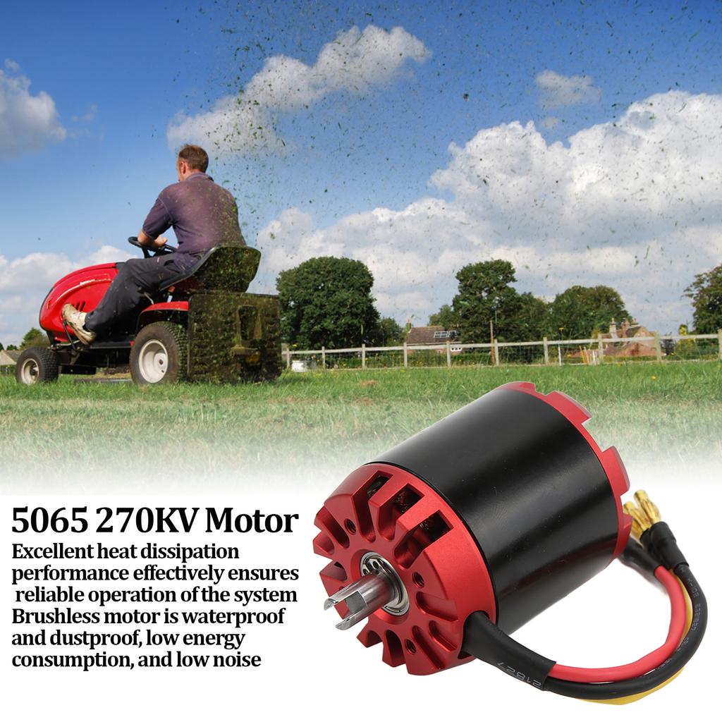 5065 270KV Waterproof Brushless Motor for Hydraulic Oil Pump Model Excavation Machinery