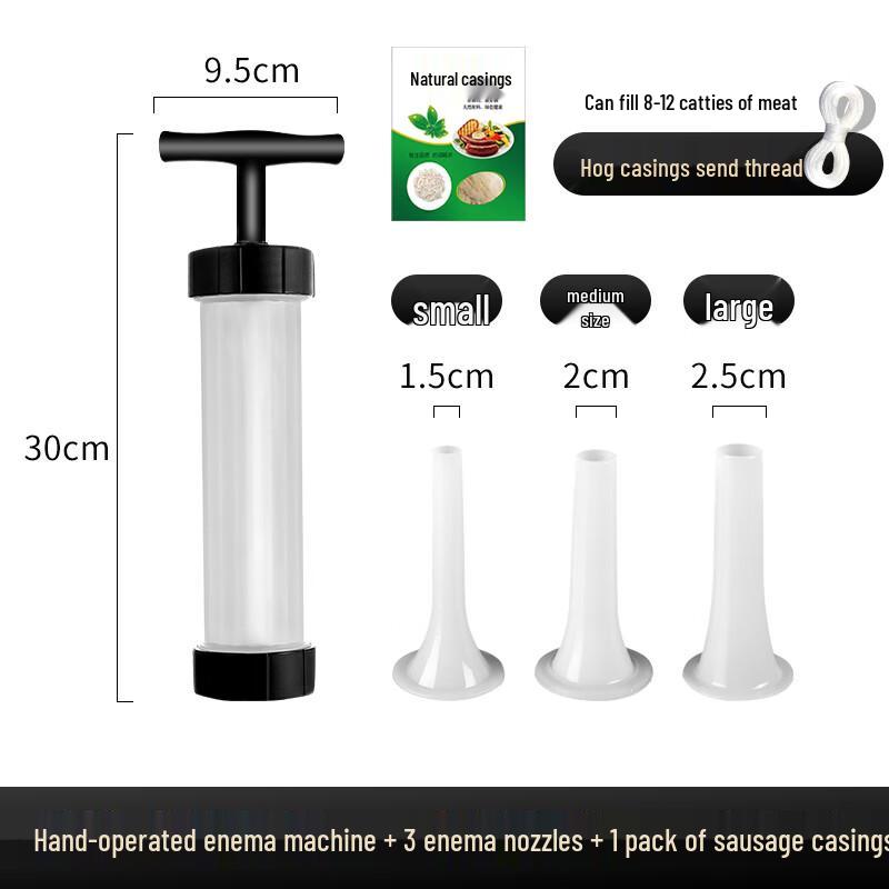 Household Manual Sausage Stuffer Kit