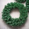 Qing Meng PVC Simulated Christmas Wreath - 30CM, 40CM, 60CM Festival Decoration Ring