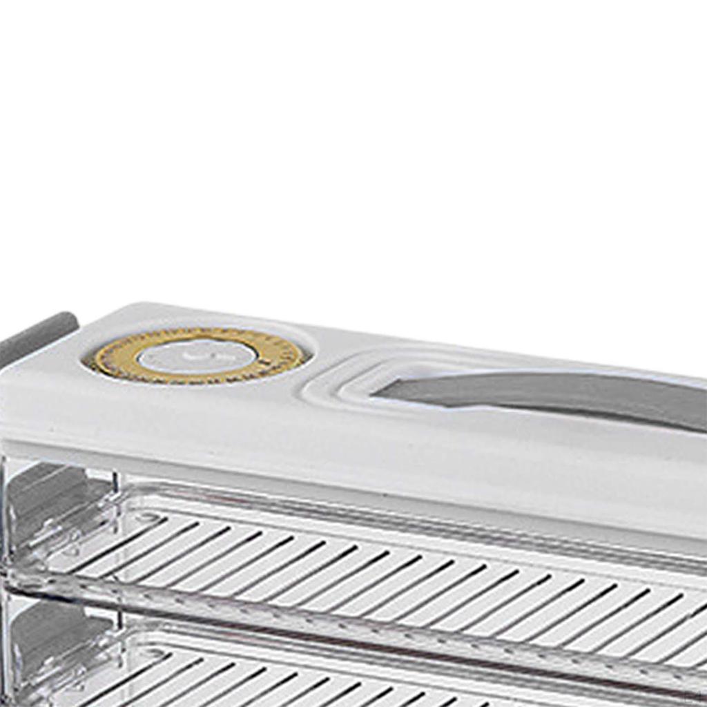 Refrigerator Dumpling Organizer Box Transparent Multi-layer Holder Freezing Tray