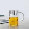 Transparent Glass Guanshan Cup Tea Separation Tea Cup Thickened Household High Temperature Resistant Tea Cup Tea Set