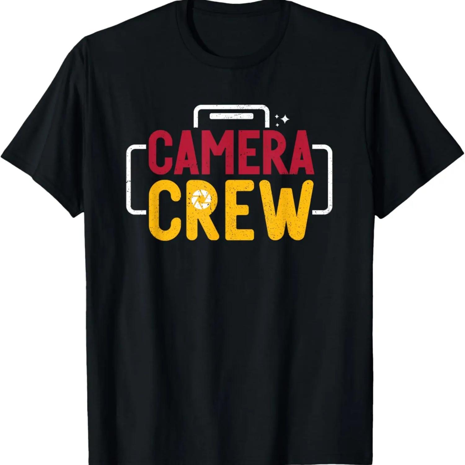 Film Production Camera Crew Cinematographer Filmmaker T-Shirt S