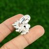 Mothers day Deal 925 Sterling Silver Natural Mozambique Garnet Wife Promise Ring