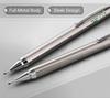 Pen Metal Mechanical Pencil Drafting Metal Mechanical Mechanical Metal Drawing Mechanical Pencil Christmas Gift Mr. 0.7mm 2-Pack - Pencil, Pencil,