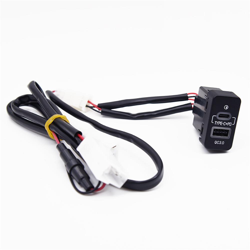 18W Car Charger Type-C+QC3.0 Fast Charging For Haval H6 M6