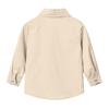 Boys Button Down  With Tie And Chest Pocket School Uniform Long  Sleeve  Shirts