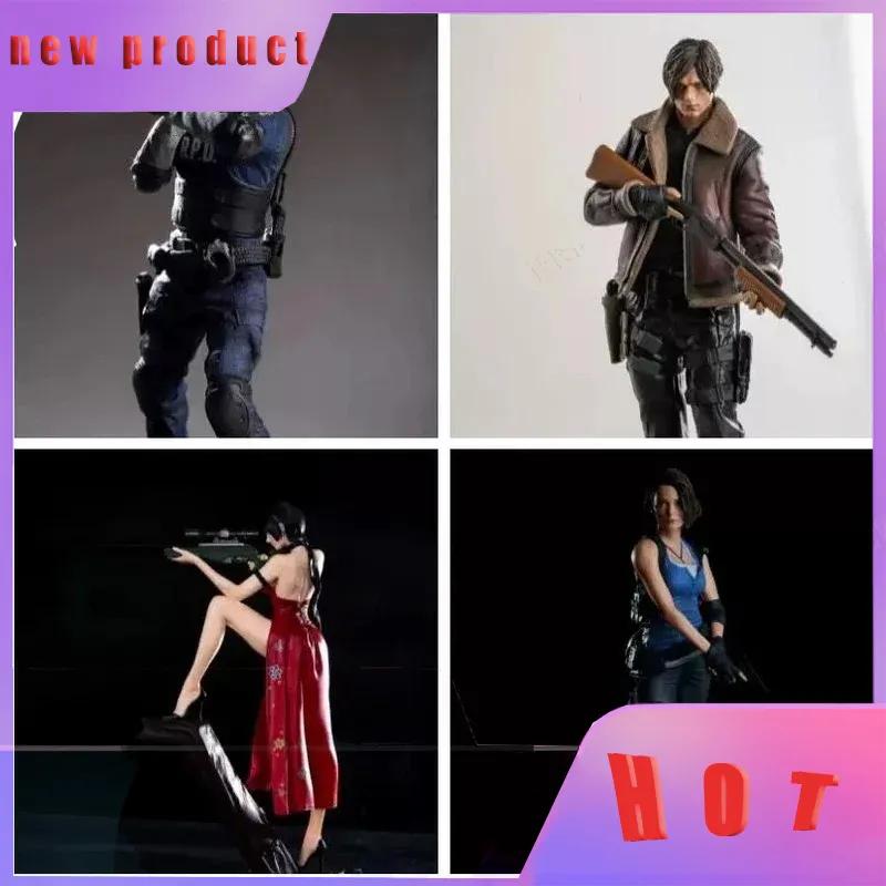 In Stock Resident Evil Anime Gk Statue Leon S. Kennedy Ada Wong Jill Valentine Lady Dimitrescu Figure Collectible Birthday Gifts