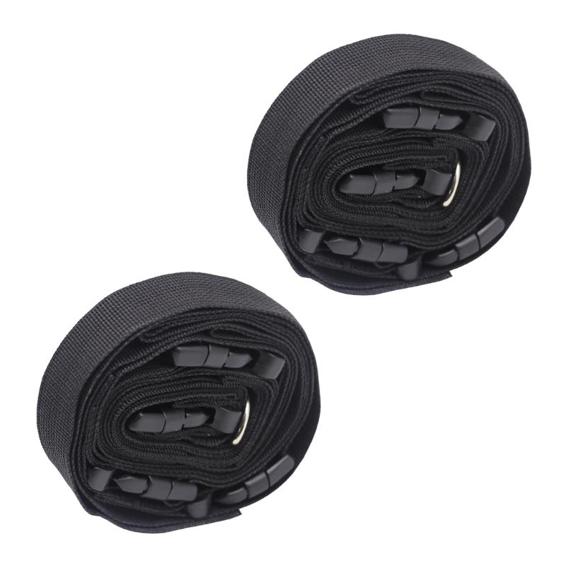 

2Pcs Adjustable Fixing Belt Hanging Garage Storage Strap With Quick Release Buckles Hanging Organizers Easy to Use