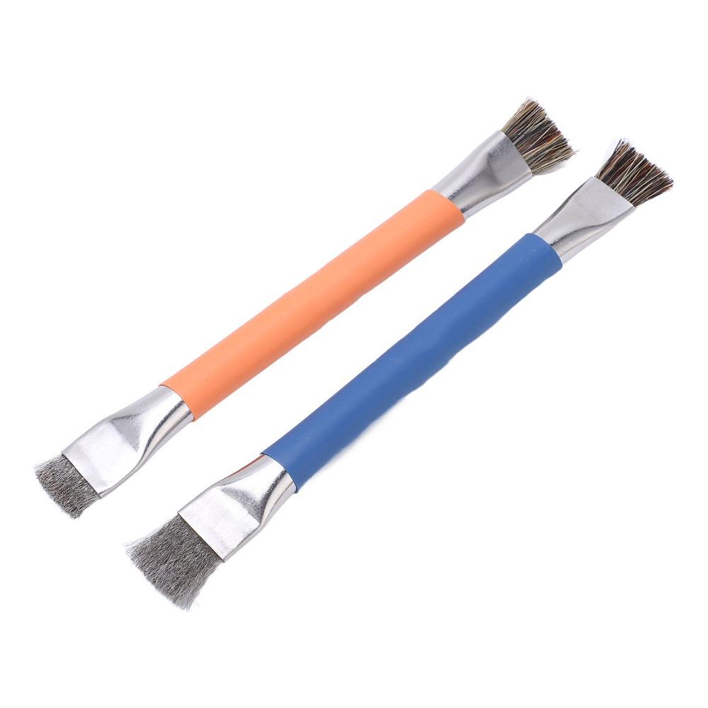 2 Stück Metallgriff Antistatische Reinigungsbürste