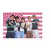 Kpop Cortis Tous les Membres Drapeau Américain Tapisserie Décoration Murale Intérieure Décoration de Pièce Murale Maison Cadeaux Bien-être Fans