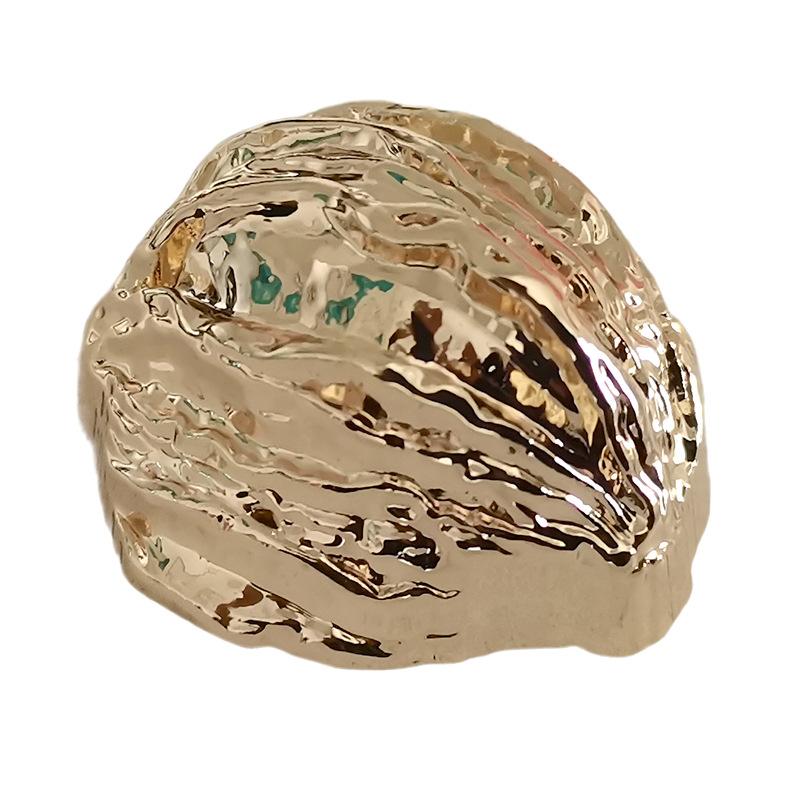 Xiaoxiang Schlichter Stil Walnuss Jacke Anzug Dekorative Knöpfe Doppelseitiger Nippi Mantelknopf Metallzubehör