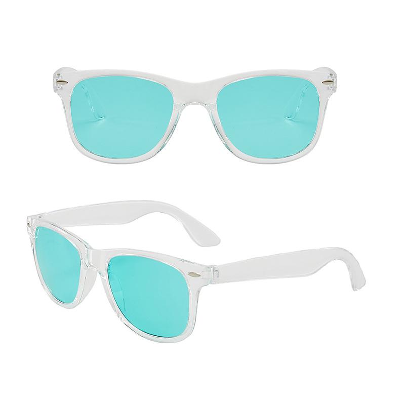 RMM New Clear Sunglasses Women Men Transparent Frame Night Vision Sun Glasses Mirror Reflective Glasses UV400 Eye Wear