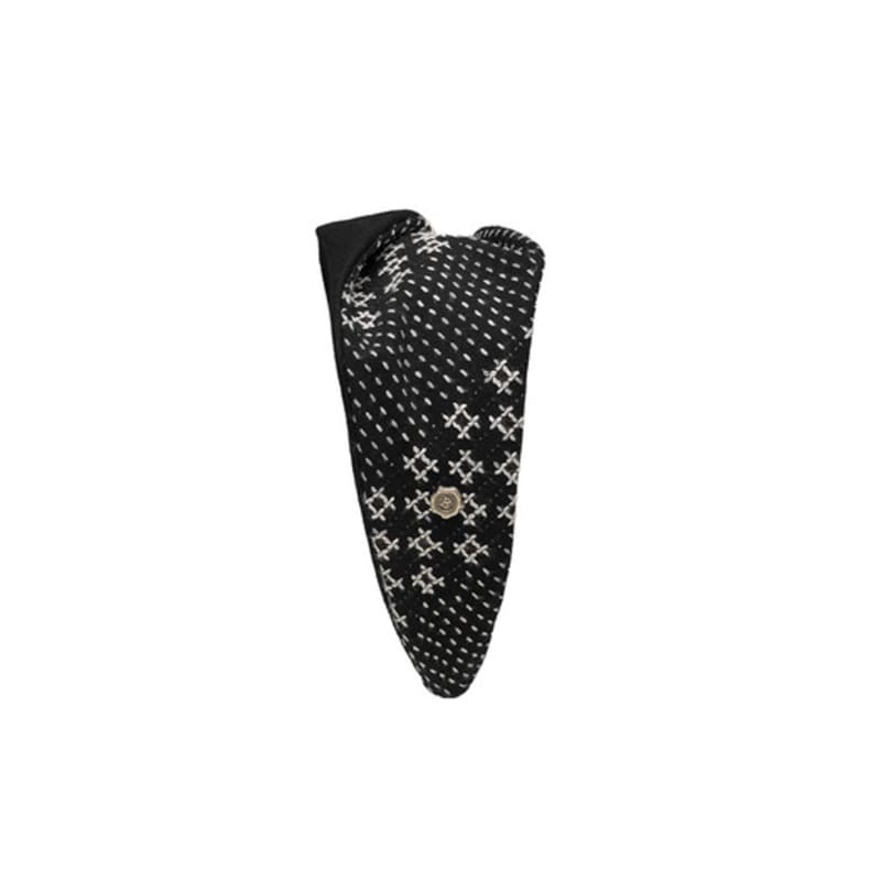 Brown Hat Folding Fascinator - Noir