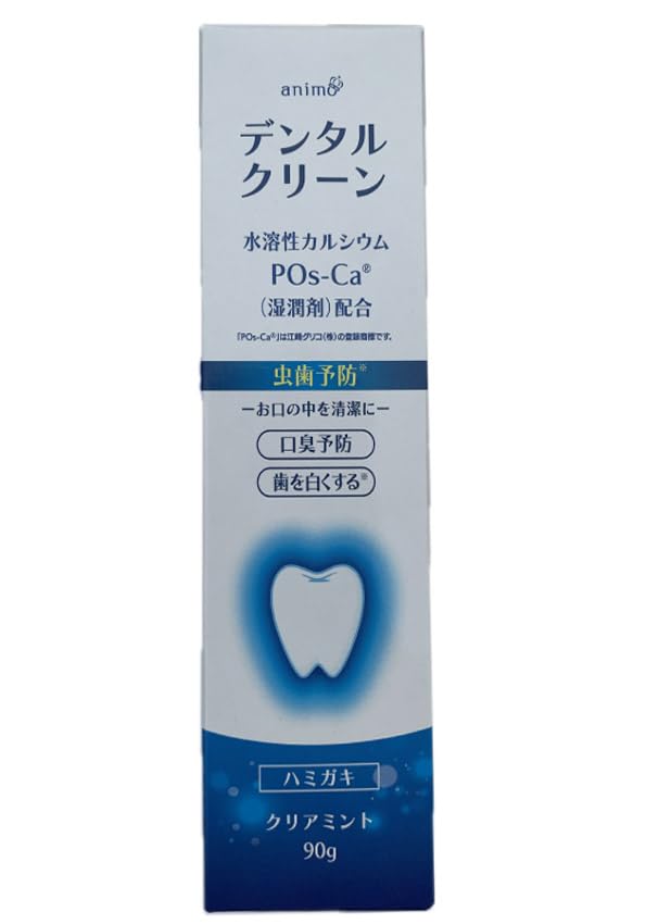 

animo Dental Clean Pos-Ca Clear Mint Toothpaste 90g