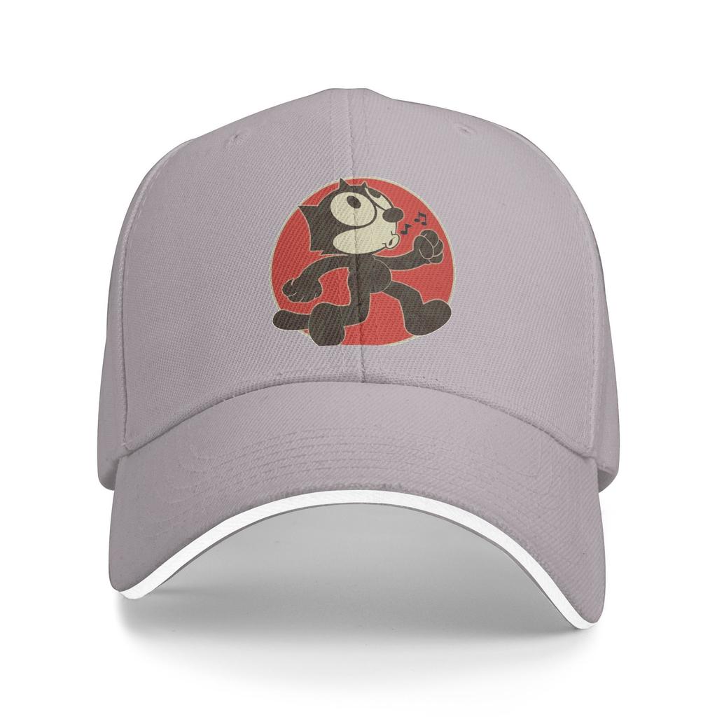 Vintage Felix The Cat Keep Walking  Cap For Unisex Stylish Baseball Cap  Sun Hat Casual Headewear Adjustable Fit