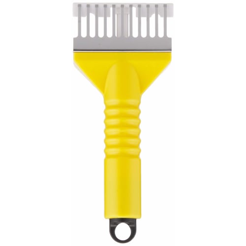 Shimomura Kogyo Full Veggie Smile Soft Meat Slicer, Made in Japan, FVS-630, Made in Tsubame-Sanjo, Niigata, Yellow, 147 x 62 x 24 mm