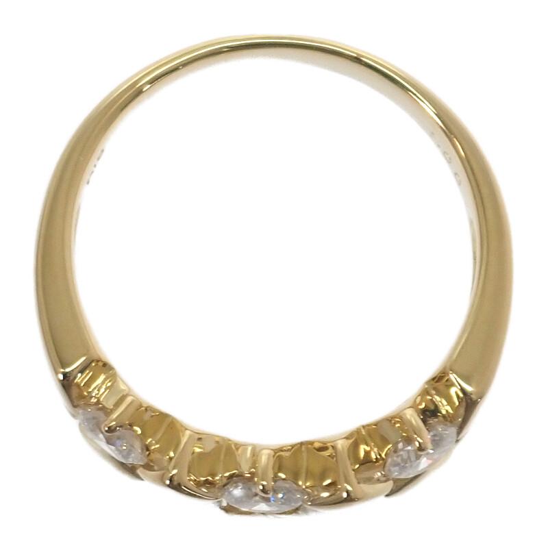 no brand  #14(JP Size) ring K18 yellow gold Women