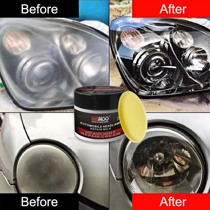 Scheinwerfer-Restaurierungsset, Scheinwerferpolitur, Autolicht-Reparatur-Reinigungsset, Auto-Renovierungsflüssigkeit, Reparatur- und Wartungsset