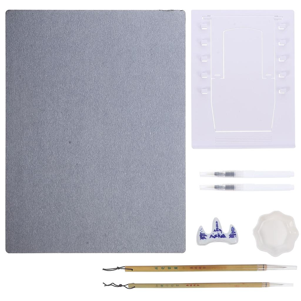 1Set Water Drawing Board Set PP Material Artist Painting Board Foldable Stand Travel Outdoor Sketch Writing Painting Art Tool
