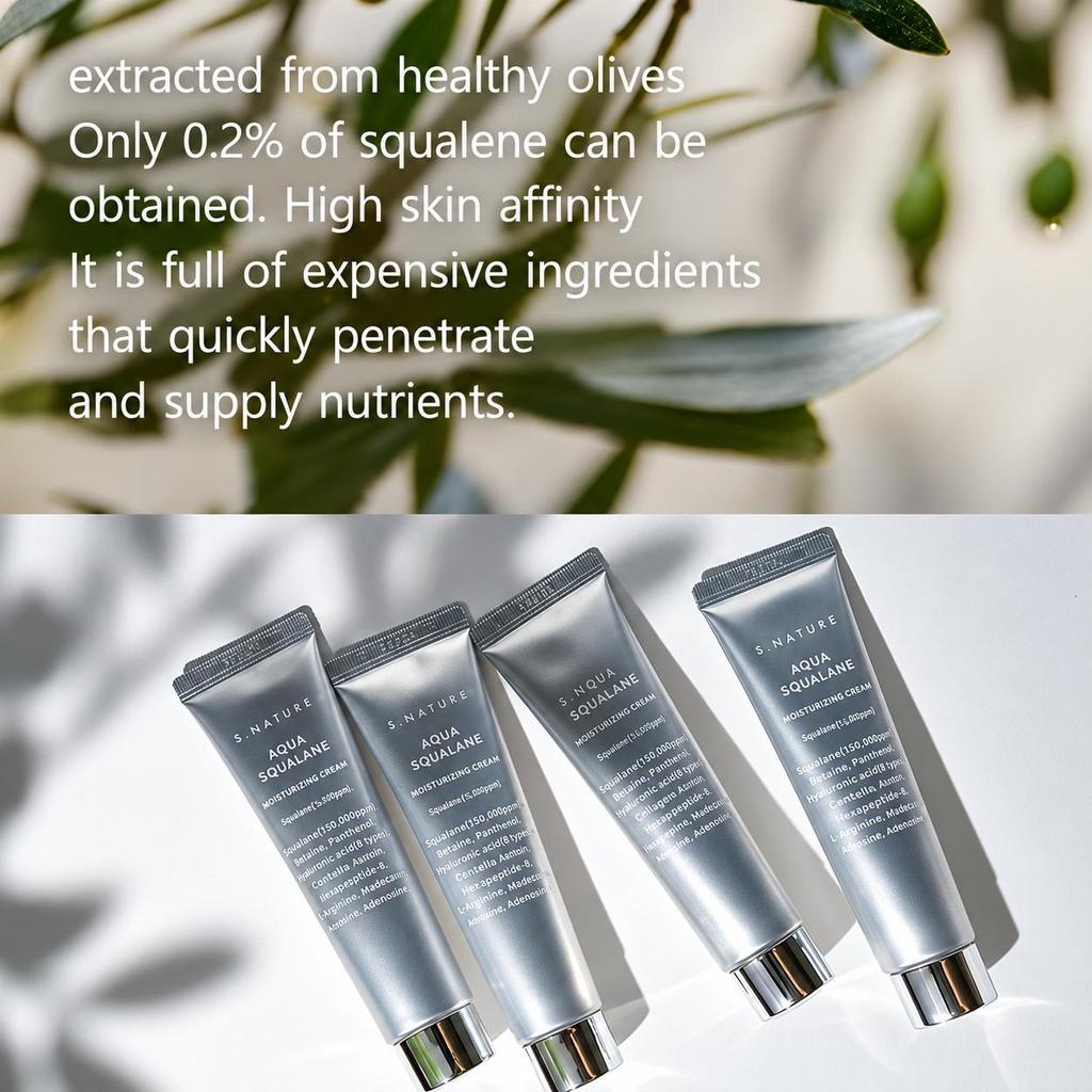 S.NATURE Aqua Squalane Moisture Cream (3 Options)