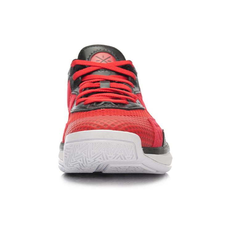 New LiNing All City 4 Mid-Top Basketball Shoes Unisex Red Black ABAL005-4