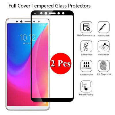 2Pcs/Lot Full Cover Tempered Glass For Lenovo K5 Pro 5.99" 9H Screen PrSotector Guard Film