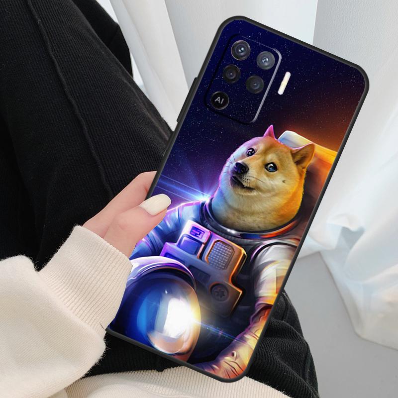 Doge Case For Oppo A40 A60 A80 A5 Pro A15 A16 A17 A57 A77 A94 A74 A54 A76 A96 A18 A38 A58 A78 A98