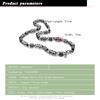 Popular Domineering Retro Plated S925 Thai Silver Necklace Men'S Personality Punk Hip Hop Style Jewelry