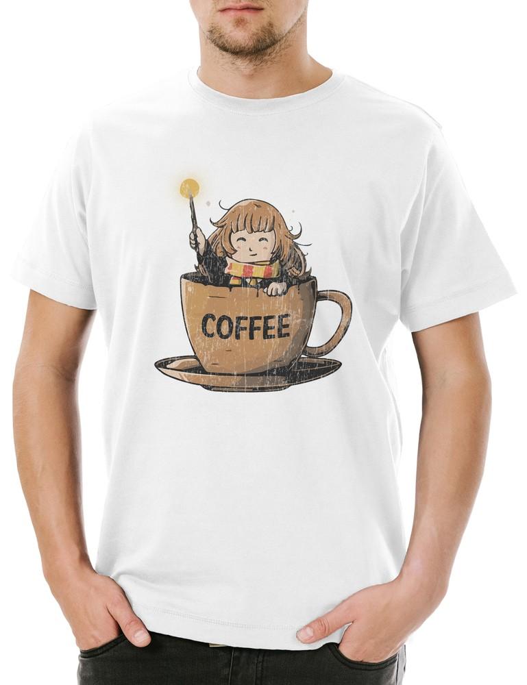 Cup Of Coffee Mens T-Shirt Hermione Harry Formula Caffeine Potter Coffee
