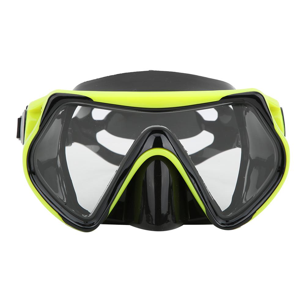 Silicone Adults Snorkeling Goggles Toughened Glass Large View Swimming Glasses Diving Equipment