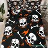 Cute Ghost Bedding Set For Boys, Girls, Teenagers, Bats, Pumpkin Lanterns, Halloween